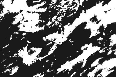 Ebru doku yerleşimi. Grunge tasarım öğeleri. Beyaz arka plan üzerinde izole siyah grenli parçacıklar. Vektör çizim, eps 10..