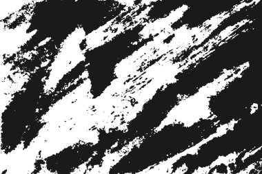 Ebru doku yerleşimi. Grunge tasarım öğeleri. Beyaz arka plan üzerinde izole siyah grenli parçacıklar. Vektör çizim, eps 10..