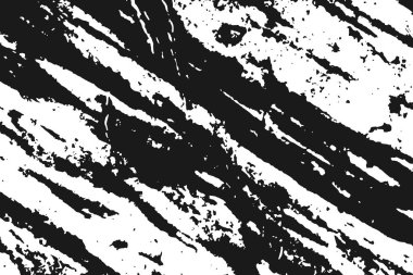 Ebru doku yerleşimi. Grunge tasarım öğeleri. Beyaz arka plan üzerinde izole siyah grenli parçacıklar. Vektör çizim, eps 10..