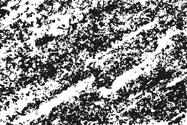 Marmorering Overlay Textur Grunge Designelement Svart Korniga Partiklar Isolerad Vit — Stock vektor