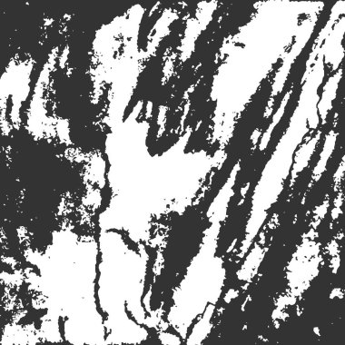 Mermer doku yerleşimi. Grunge tasarım öğeleri. Beyaz arka plan üzerinde izole siyah grenli parçacıklar. Vektör çizim, eps 10.