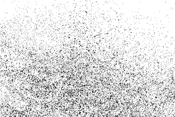 Beyaz arka plan üzerinde izole siyah grenli doku. Sıkıntı kaplaması dokulu. Grunge tasarım öğeleri. Vektör çizim, eps 10.