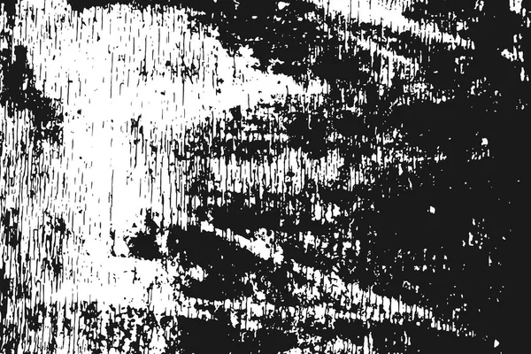Weiße Körnige Textur Isoliert Auf Schwarzem Hintergrund Distress Overlay Texturiert — Stockvektor