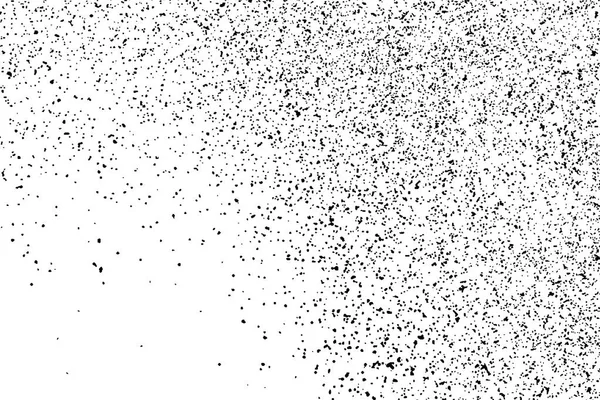 Beyaz arka plan üzerinde izole siyah grenli doku. Sıkıntı kaplaması dokulu. Grunge tasarım öğeleri. Vektör çizim, eps 10.