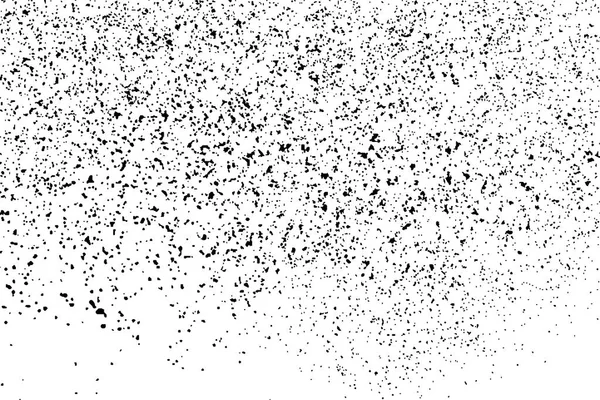 Beyaz arka plan üzerinde izole siyah grenli doku. Sıkıntı kaplaması dokulu. Grunge tasarım öğeleri. Vektör çizim, eps 10.