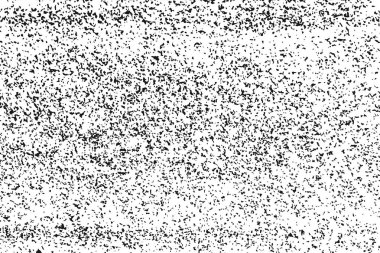 Beyaz arka plan üzerinde izole siyah grenli doku. Sıkıntı kaplaması dokulu. Grunge tasarım öğeleri. Vektör çizim, eps 10.