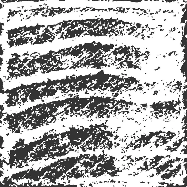 Zwarte Korrelige Textuur Geïsoleerd Een Witte Achtergrond Nood Overlay Ribbels — Stockvector