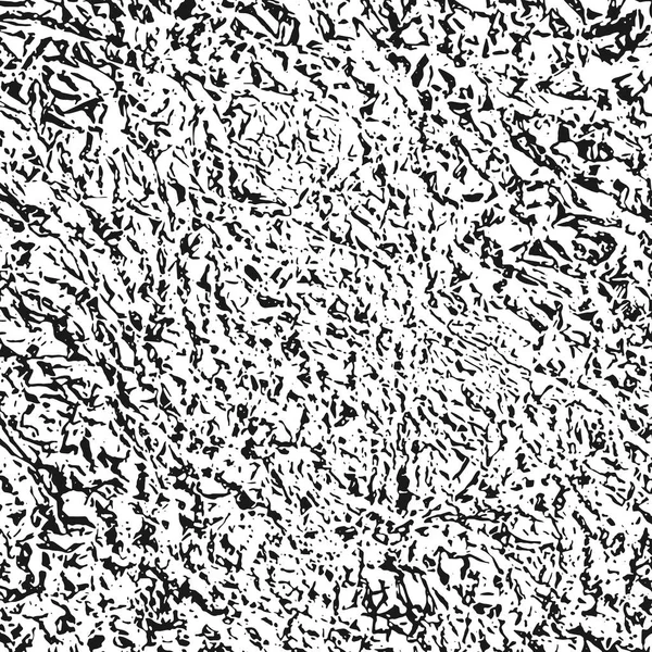 白色背景上的黑色颗粒状纹理 苦恼覆盖纹理 垃圾设计元素 矢量插画 Eps — 图库矢量图片