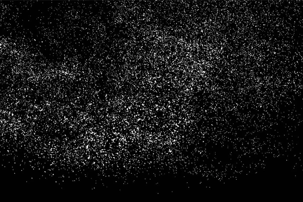 Tahıl soyut doku siyah arka plan üzerine izole. Gürültü tasarım öğesi. Sıkıntı kaplaması dokulu. Vektör çizim, eps 10.