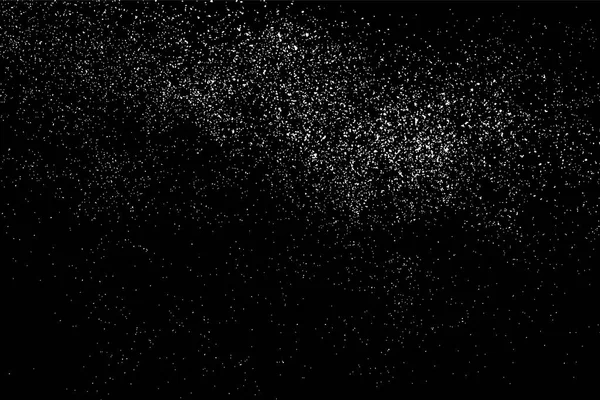 Tahıl soyut doku siyah arka plan üzerine izole. Gürültü tasarım öğesi. Sıkıntı kaplaması dokulu. Vektör çizim, eps 10.