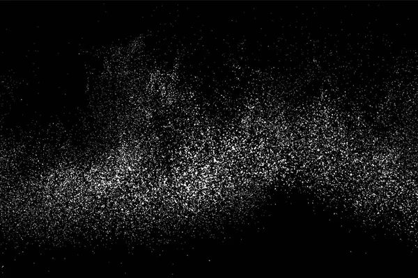 Grain Texture Abstraite Isolé Sur Fond Noir Élément Conception Sonore — Image vectorielle