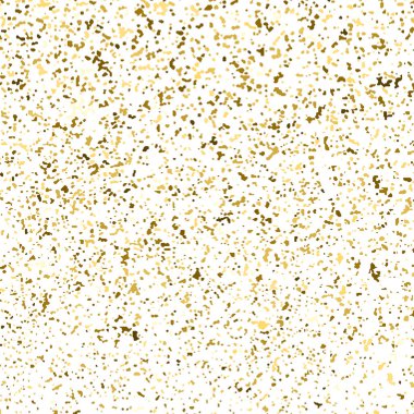 Altın parıltı beyaz kare izole doku. Amber parçacıklar renk. Kutlama arka plan. Patlama konfeti. Vektör çizim, eps 10.