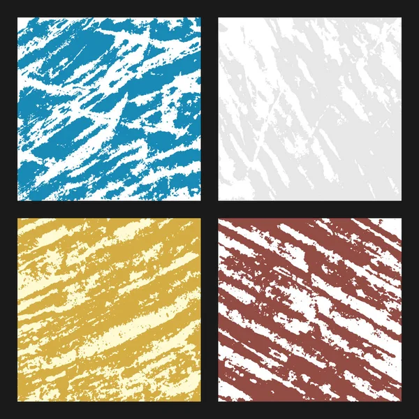 大理石のテクスチャ背景 あなたのデザインの異なる色のセットです グランジ壁紙要素 ベクトル図 Eps — ストックベクタ