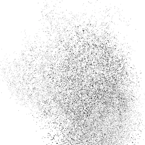 白色背景上的黑色颗粒状纹理 苦恼覆盖纹理 黑白垃圾设计元素 矢量插画 Eps — 图库矢量图片