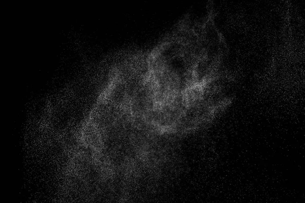 Абстрактные Брызги Молока Черном Фоне — стоковое фото