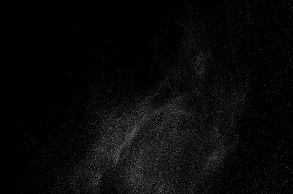 Des Éclaboussures Abstraites Eau Sur Fond Noir Pulvérisation Abstraite Eau — Photo