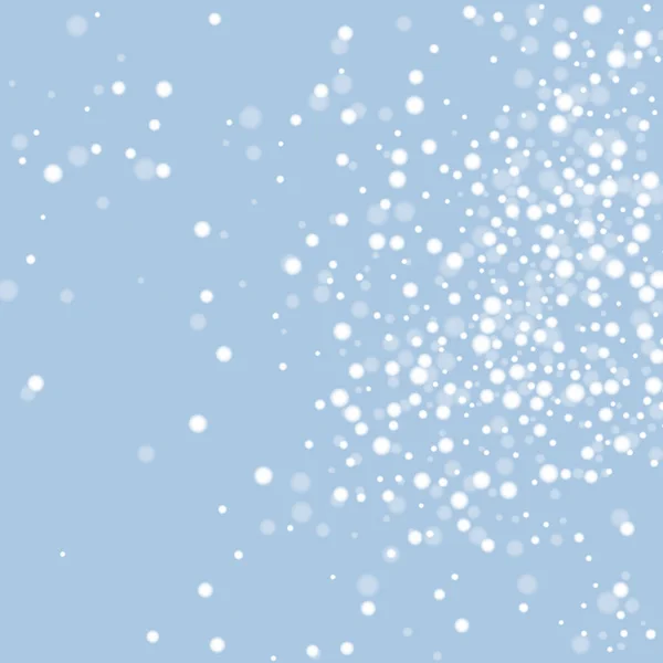 Fondo Invierno Abstracto Nieve Blanca Ilustración Vectorial Eps — Archivo Imágenes Vectoriales