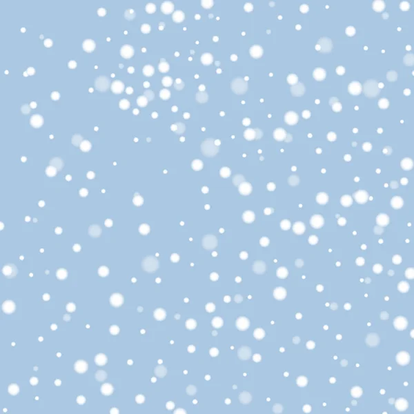 Witte Sneeuw Abstracte Winter Achtergrond Vectorillustratie Eps — Stockvector