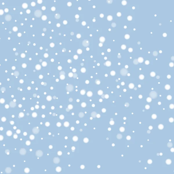 Fondo Invierno Abstracto Nieve Blanca Ilustración Vectorial Eps — Vector de stock