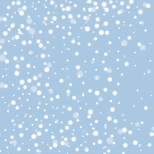 Biały Śnieg Zimą Streszczenie Tło Ilustracja Wektorowa Eps — Wektor stockowy