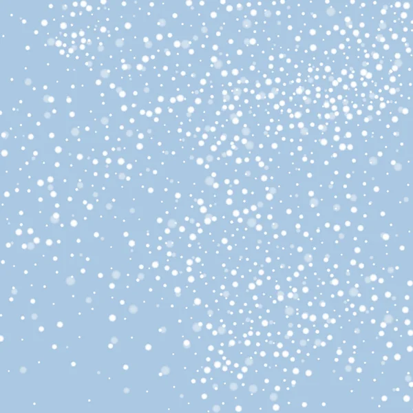 Weißer Schnee Abstrakten Winter Hintergrund Vektor Illustration Folge — Stockvektor