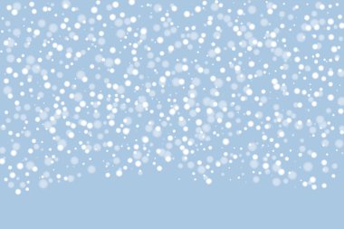 Beyaz kar soyut kış arka plan. Vektör çizim, eps 10.