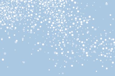Beyaz kar soyut kış arka plan. Vektör çizim, eps 10.