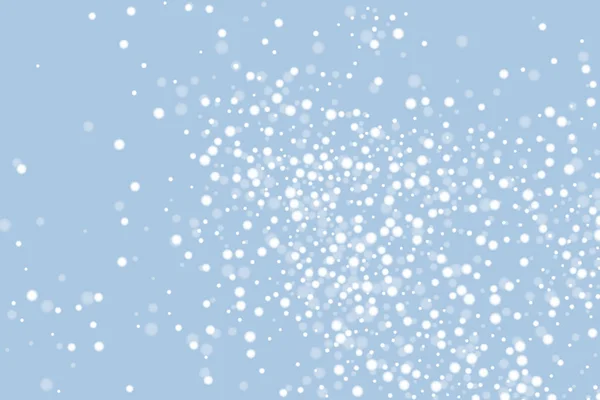 Fondo Invierno Abstracto Nieve Blanca Ilustración Vectorial Eps — Vector de stock