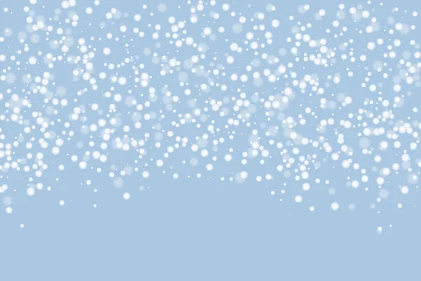 Fondo Invierno Abstracto Nieve Blanca Ilustración Vectorial Eps — Archivo Imágenes Vectoriales