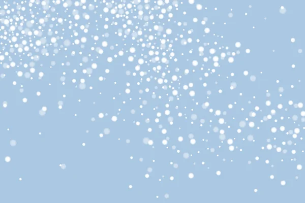 Fondo Invierno Abstracto Nieve Blanca Ilustración Vectorial Eps — Archivo Imágenes Vectoriales