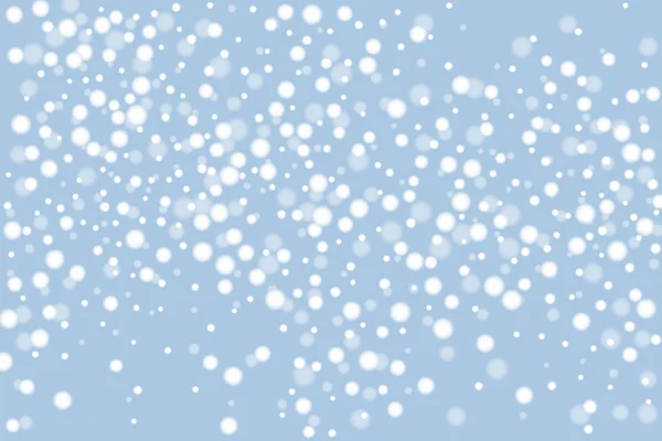 Vit snö — Stock vektor