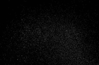 Siyah arka planda soyut su sıçramaları. Soyut su püskürtüsü. Soyut yağmur. Duş suyu damlaları. soyut doku.