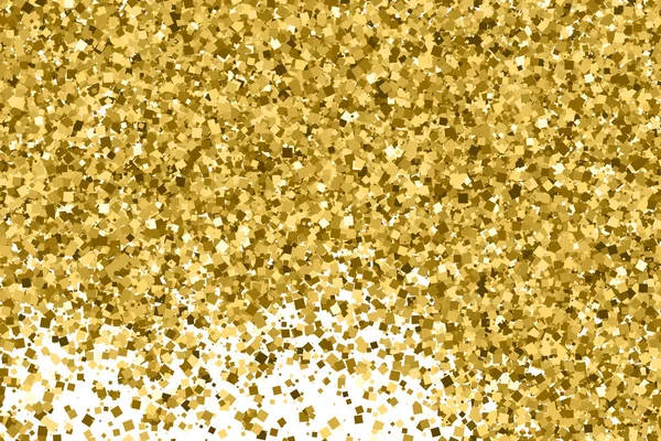 Textura Brillo Dorado Aislada Blanco Fondo Color Ámbar Explosión Dorada — Archivo Imágenes Vectoriales