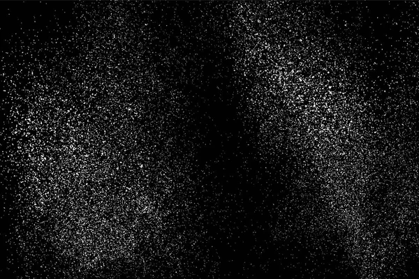 抽象纹理孤立在黑色背景上 噪声的设计元素 纹理的窘迫覆盖 矢量图 Eps — 图库矢量图片
