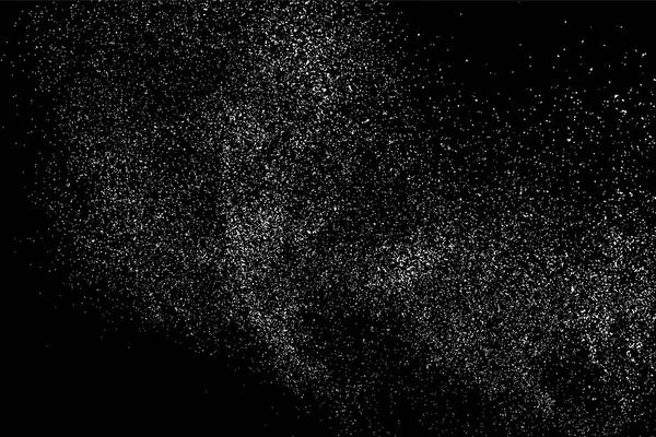 抽象纹理孤立在黑色背景上 噪声的设计元素 纹理的窘迫覆盖 矢量图 Eps — 图库矢量图片
