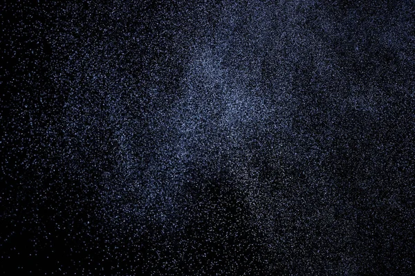 Αφηρημένο Μπλε Παφλασμούς Του Νερού Μαύρο Φόντο Παγώσει Κίνηση Της — Φωτογραφία Αρχείου