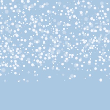 Beyaz kar soyut kış arka plan. Vektör çizim, eps 10.