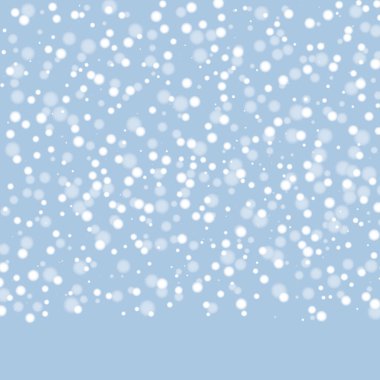 Beyaz kar soyut kış arka plan. Vektör çizim, eps 10.