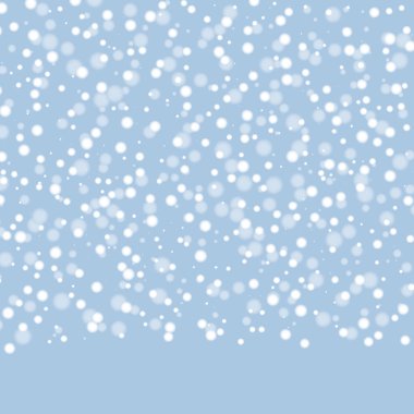 Beyaz kar soyut kış arka plan. Vektör çizim, eps 10.