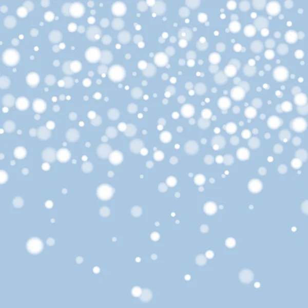 Fondo Invierno Abstracto Nieve Blanca Ilustración Vectorial Eps — Archivo Imágenes Vectoriales