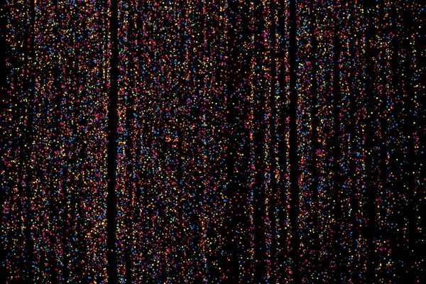 Colorida Explosión Confeti Textura Multicolor Abstracta Granulada Aislada Sobre Fondo — Vector de stock