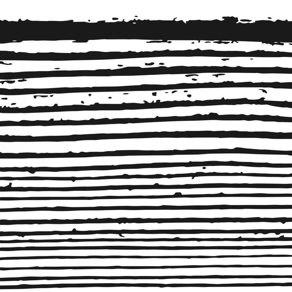 Schwarz Und Weiß Zebra Textur Hintergrund Abgerissene Streifen Grunge Design — Stockvektor