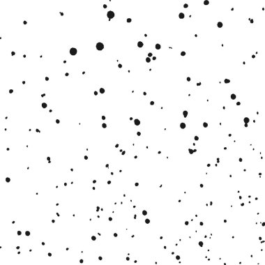 Beyaz arka planda siyah dağınık doku şablonu. Toz kaplama sıkıntı. Grunge öğelerine tahıl ve gürültü. Vektör tek renkli çizim, Eps 10.