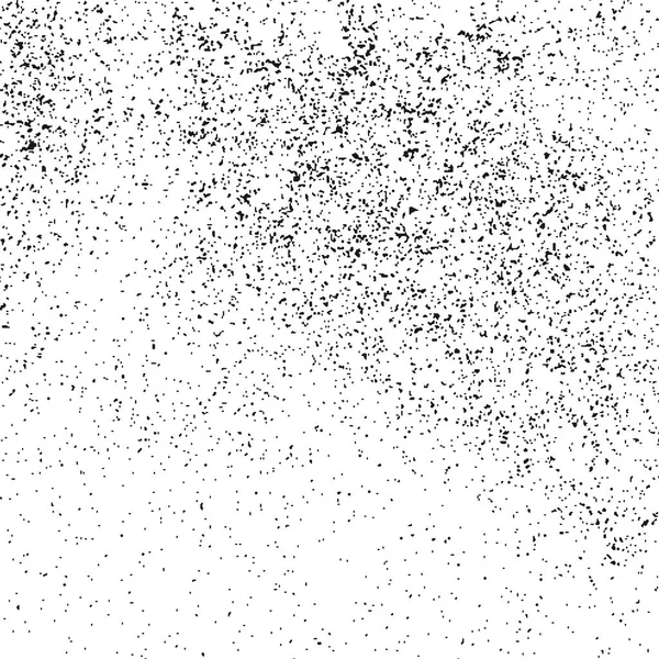 Modello Texture Nera Disordinata Sfondo Bianco Sovrapposizione Polvere Elementi Grunge — Vettoriale Stock
