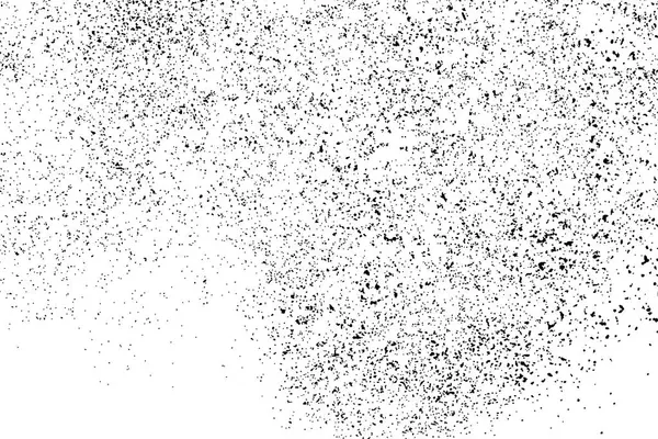 Beyaz arka plan üzerinde izole siyah grenli doku. Sıkıntı kaplaması dokulu. Grunge tasarım öğeleri. Vektör çizim, eps 10.