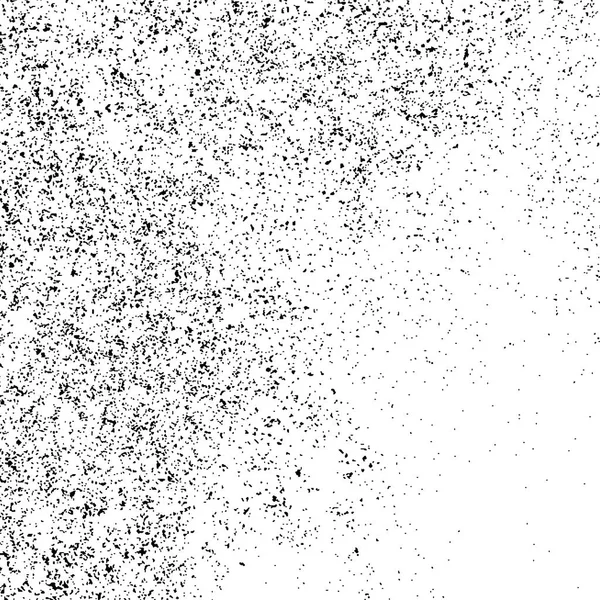 Black Messy Texture Template On White Background. Dust Overlay Distress. Grunge Elements With Grain And Noise. Vector Monochrome Illustration,Eps 10.