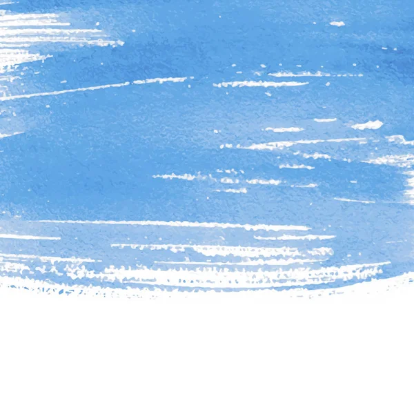 Blauer Abstrakter Aquarell Hintergrund Mit Platz Für Text Editierbare Vorlage — Stockvektor