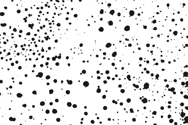 Texture Abstraite Grunge Noire Isolée Sur Fond Blanc Éléments Conception — Image vectorielle