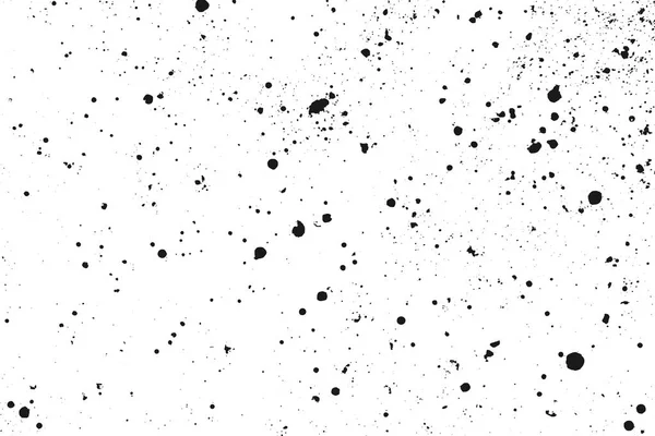 Texture Granuleuse Noire Isolée Sur Fond Blanc Recouvrement Poussière Granules — Image vectorielle