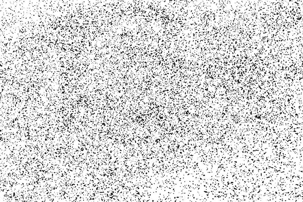 Black grainy texture isolated on white background. Dust overlay. Dark noise granules. Vector design elements, illustration, eps 10.